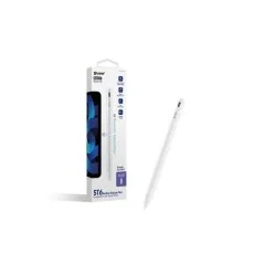 Xpower St6 Magnetic Active Stylus Pencil Compatible With Apple Ipad With One Extra Nib- White